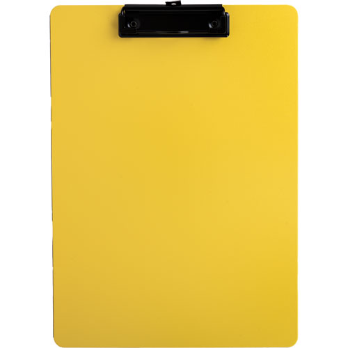 Foto de Tabla sujetapapel Abel 66230 A4 plastico con Clip amarillo 