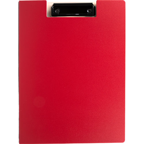 Foto de Tabla sujetapapel Abel 66251 A4 plastico con clip rojo 