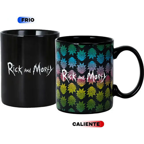 Taza Geek Rick Y Morty Termica Colores | Lumen
