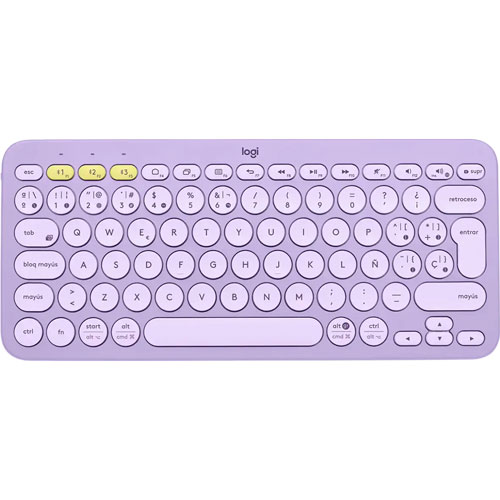 Foto de Teclado Inalambrico Logitech K380 Bluetooth Morado 