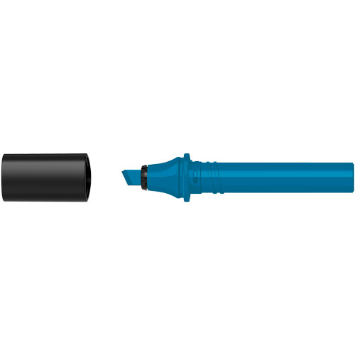 Foto de Tinta Para Marcador Molotow Sketcher Punta Cincel Azul Brillante 