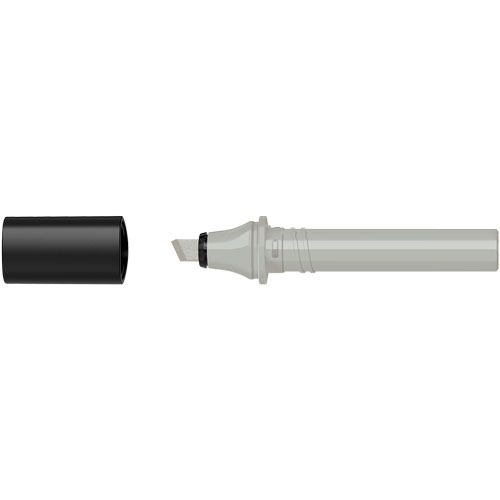 Foto de Tinta Para Marcador Molotow Sketcher Punta Cincel Verde Gris 3 