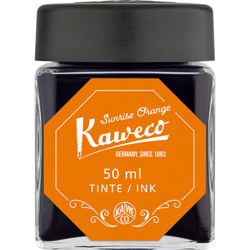 Foto de TINTA PARA PLUMA FUENTE KAWECO 50ML NARANJA 