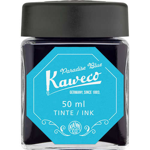 Foto de TINTA PARA PLUMA FUENTE KAWECO 50ML TURQUESA 