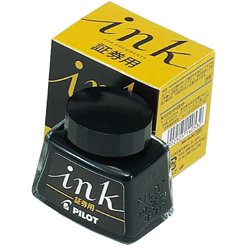 Foto de Tinta Para Pluma Pilot 19245 Indeleble 30Ml Negro 