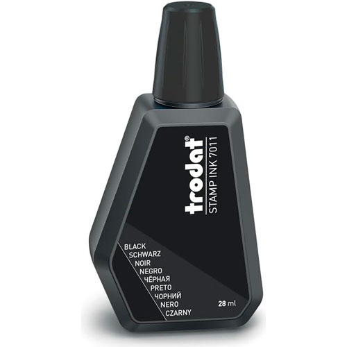 Foto de Tinta Para Sellos Trodat Base Agua 28Ml Negro 