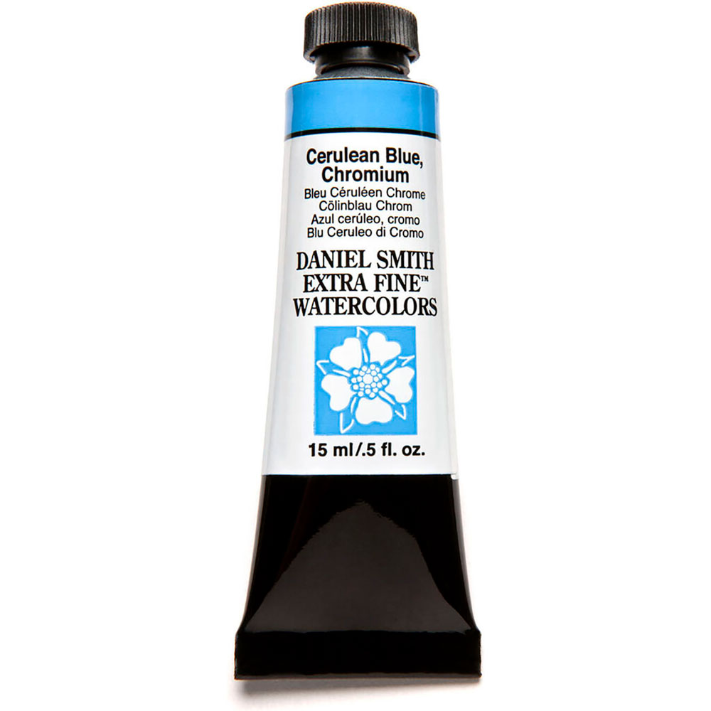 Pintura Acuarela Daniel Smith Azul Cerúleo Cromo 15 ML S2 | Papelería Lumen