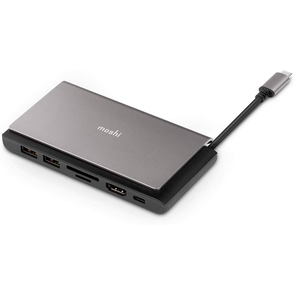 Adaptador Hub Moshi Symbus Mini Hub Gris