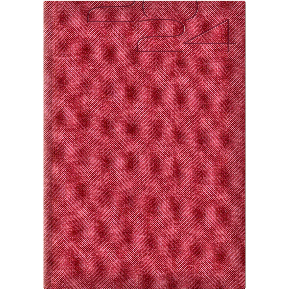 Agenda ejecutiva Castelli Bard 15X21cm rojo Lumen