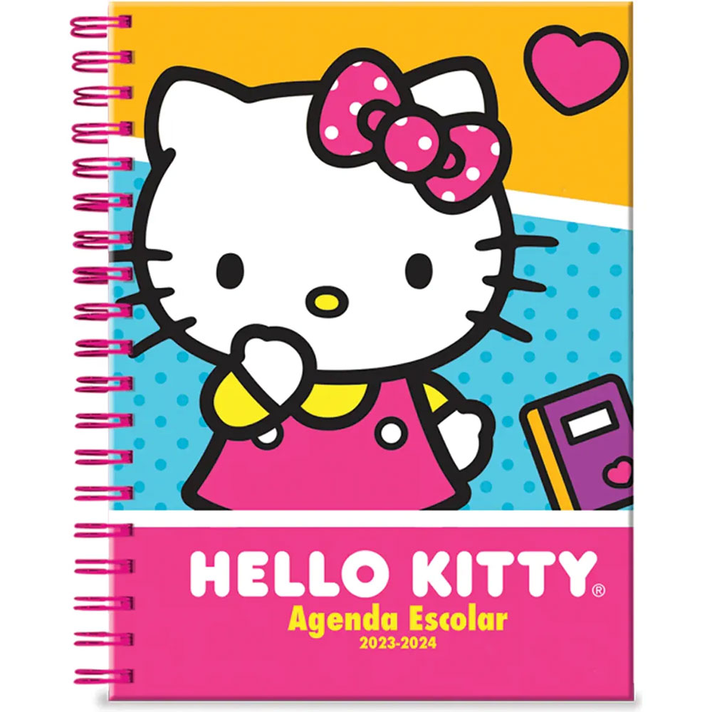 Agenda escolar Danpex Hello Kitty 23/24 rosa | Lumen