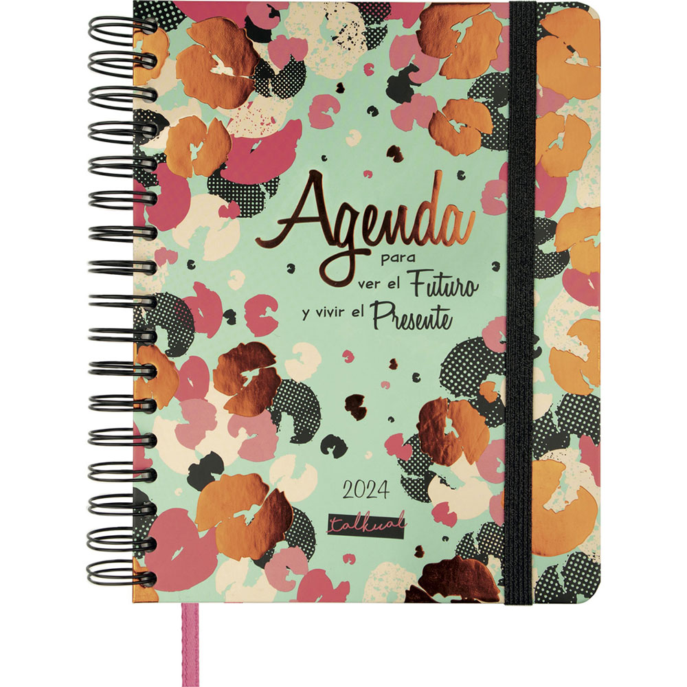 Agenda juvenil Finocam Talkual 19X22cm Futuro