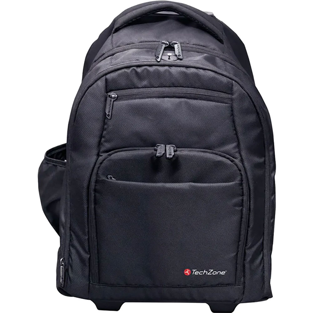 Backpack Techzone tz18TLBP24 rolley negro Papelería Lumen