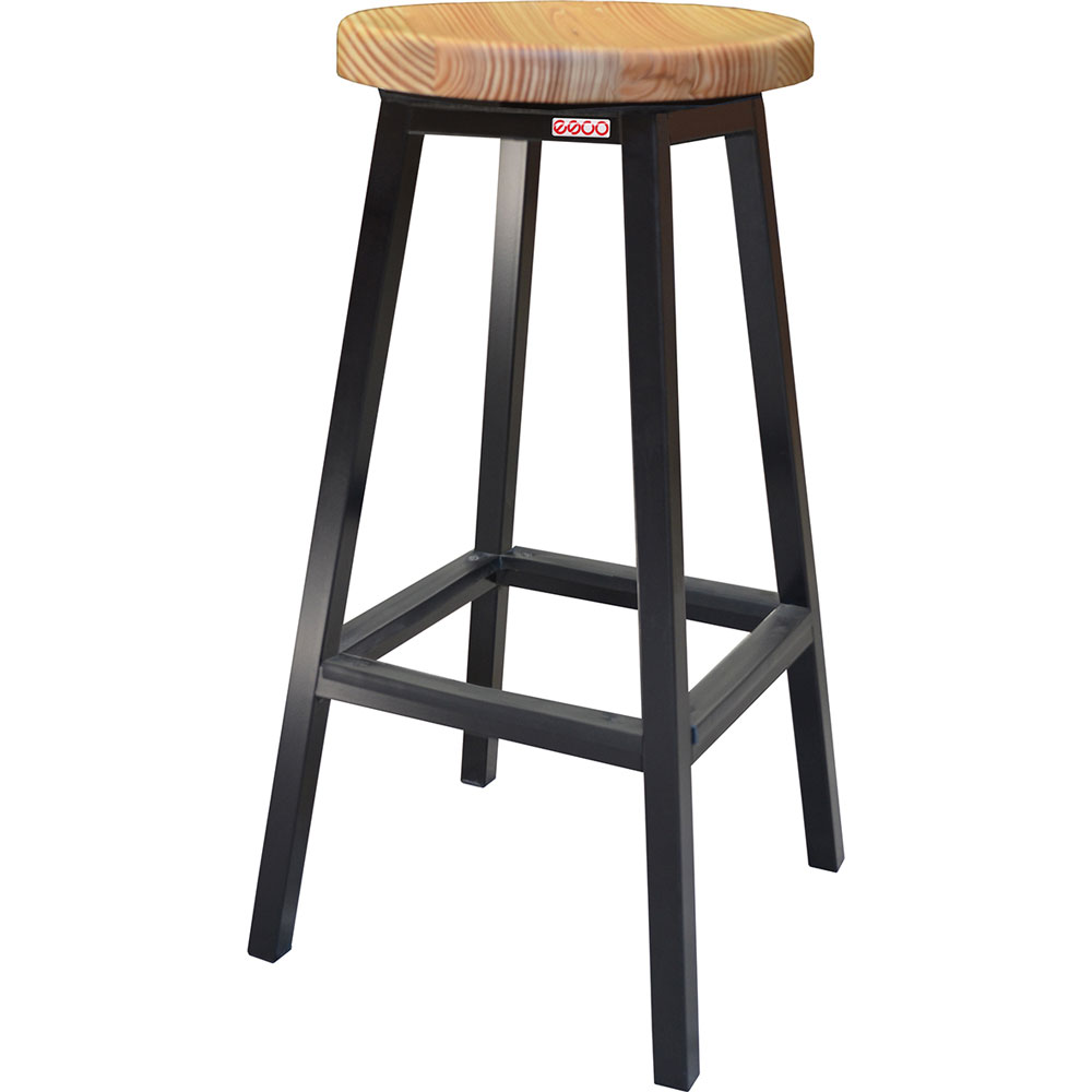 Banco Bmmc70030A Metalico Con Asiento De Madera 70X30cm Lumen