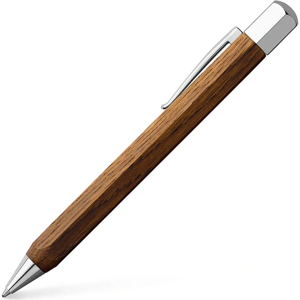FABER-CASTELL 147508 - draaibalpen Ondoro wierook eiken, dikte: M, schachtkleur: bruin