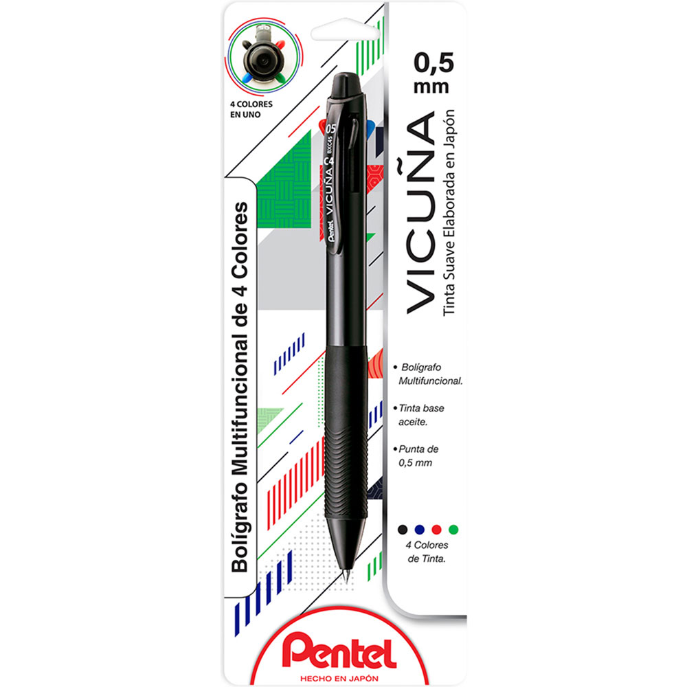 PENNA 4 COLORI BIC BLU/NERO/ROSSO/VERDE