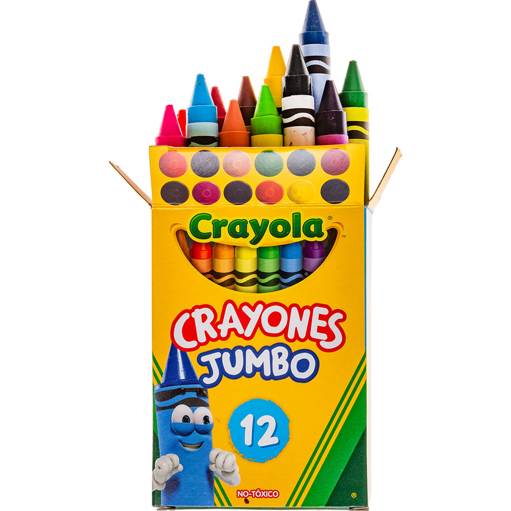 Crayones Crayola Jumbo Con 12 Piezas | Lumen