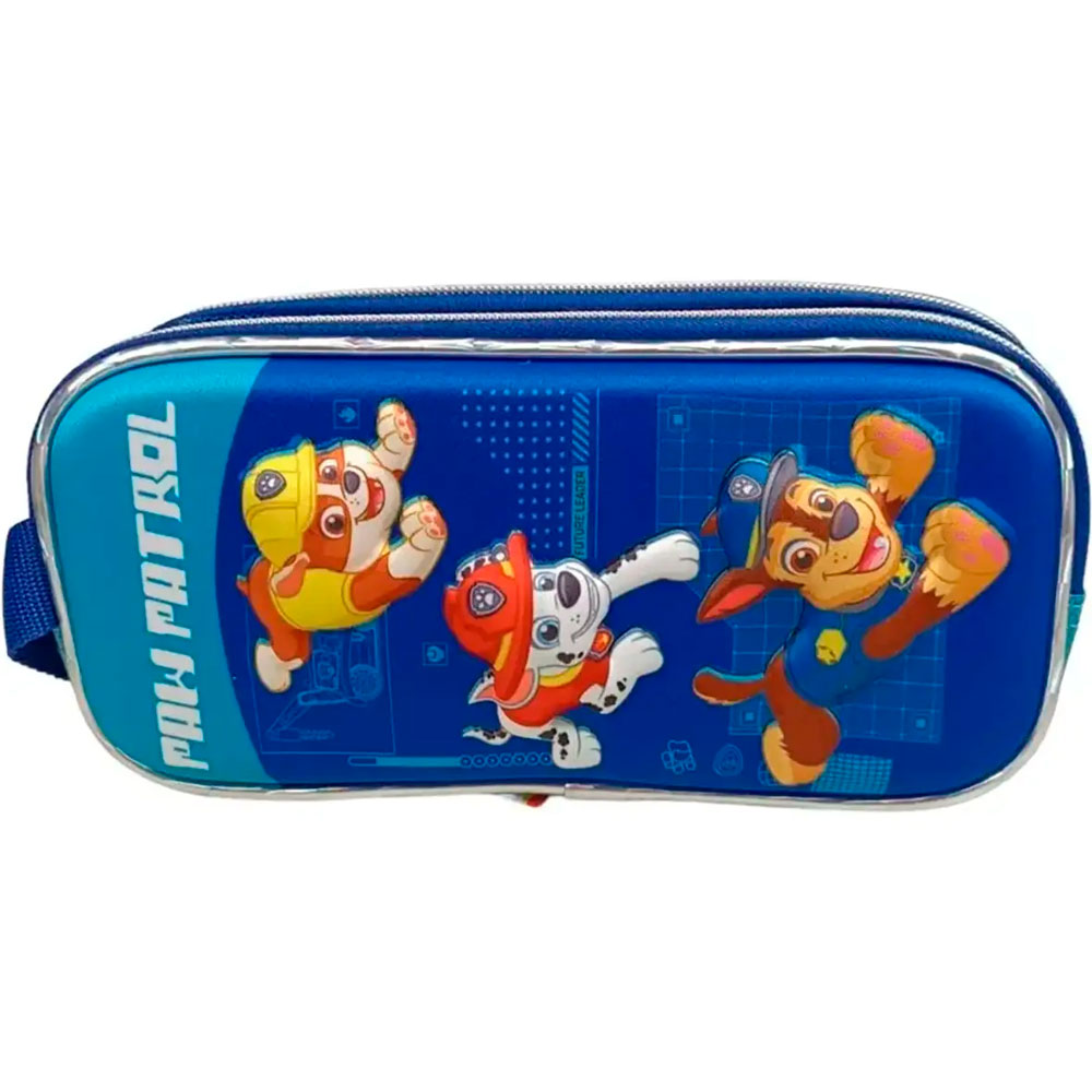 Lonchera Patrulla Canina Con Chase, Marshall Y Rubble - Aislante, Tamaño 10x8x4 Pulgadas
