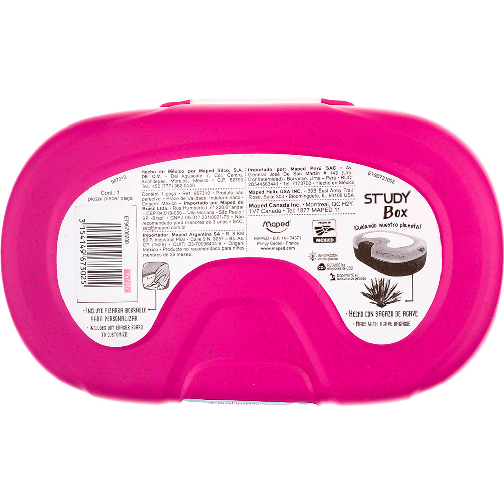 Maped - Estuche Escolar Doble Compartimento - Flower Pink