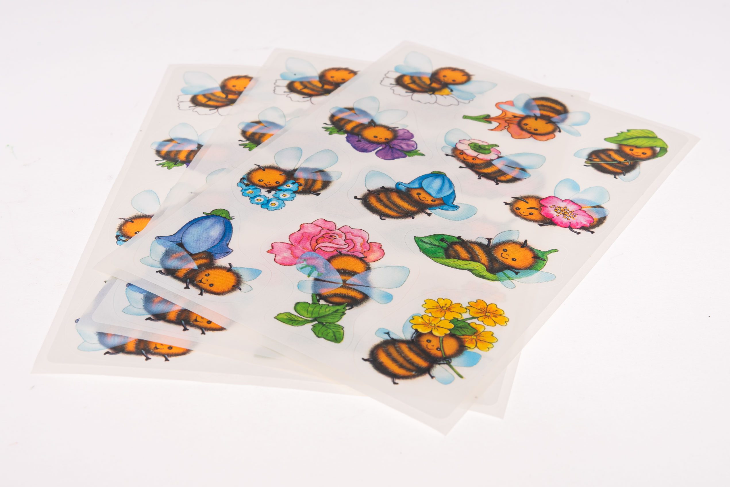 Etiqueta escolar Sunny Line autoadherible