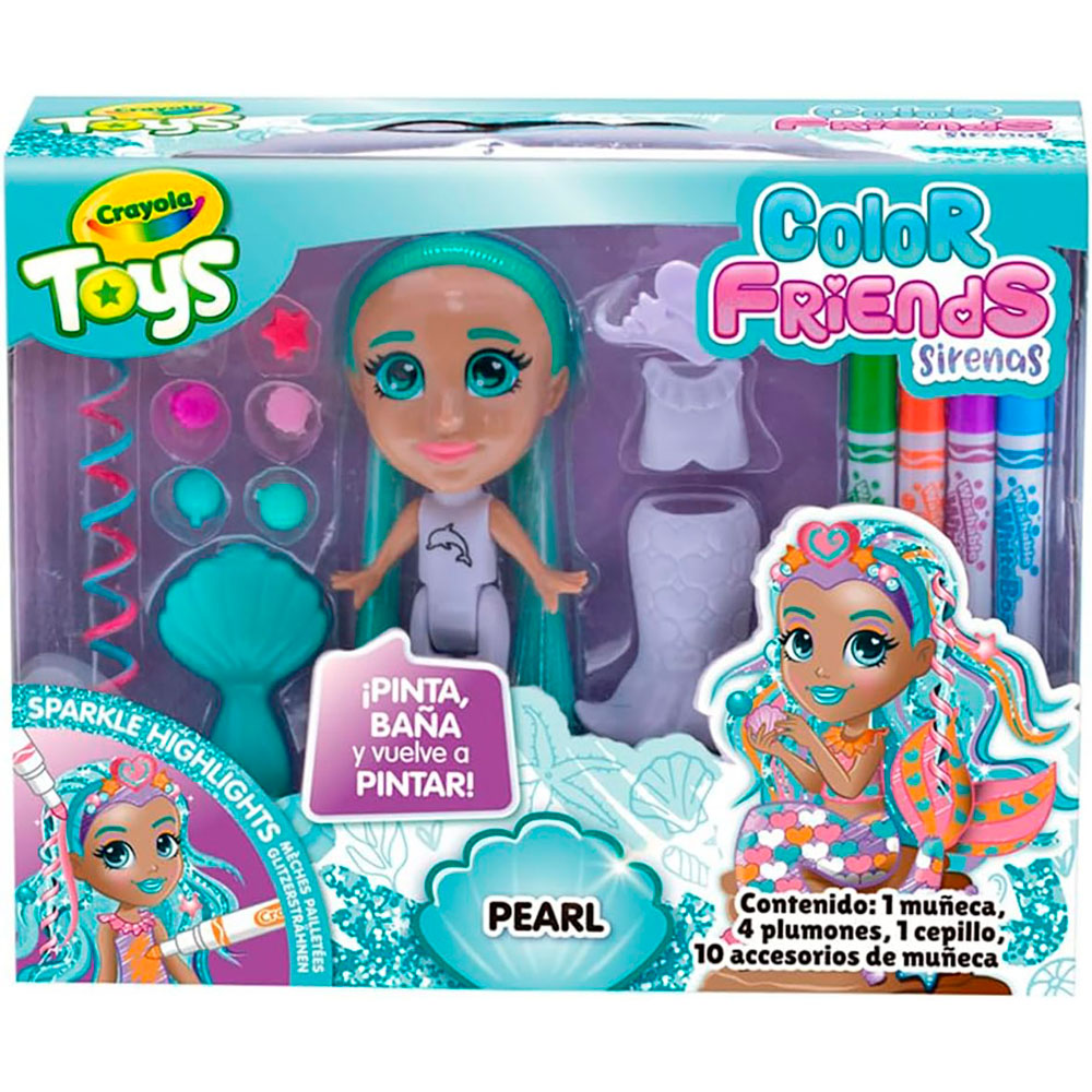 Juguete Crayola Colour Style Sirena | Lumen