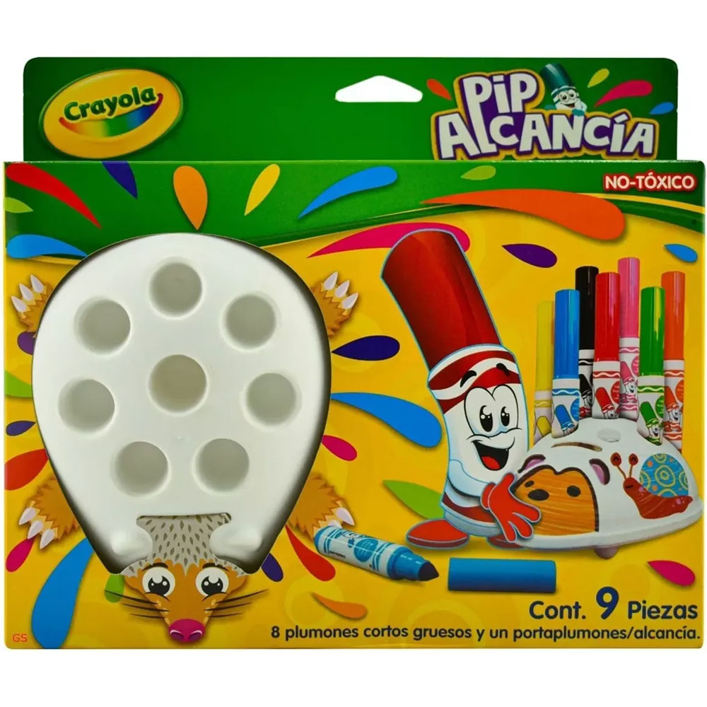Juguete Crayola kit Crayolin con alcancia | Lumen