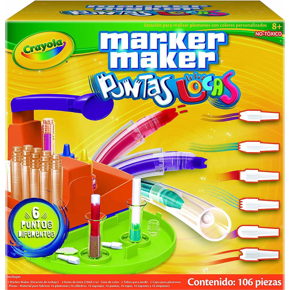 Juguete Crayola kit maker puntas locas | Lumen