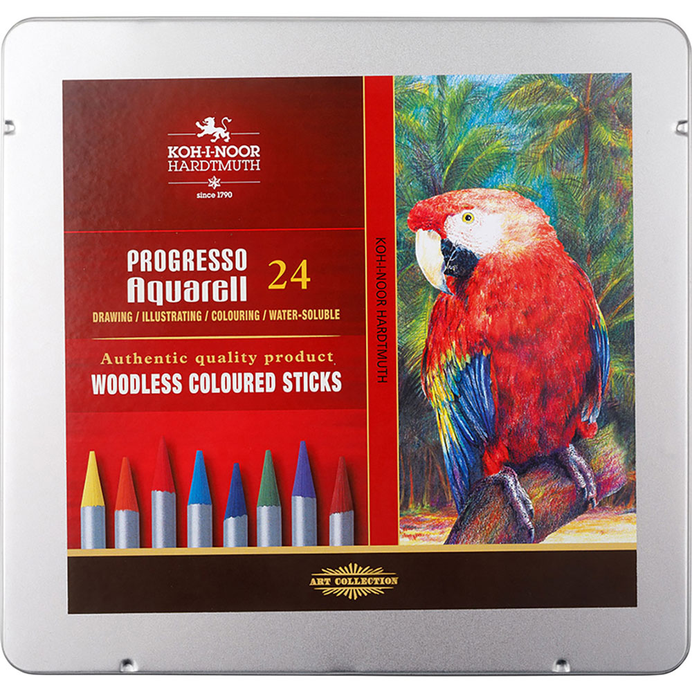 KOH-I-NOOR Aquarellpapierblock A4 – 10 Blätter, 250 G/m², Für Aquarell, Acryl & Radierung