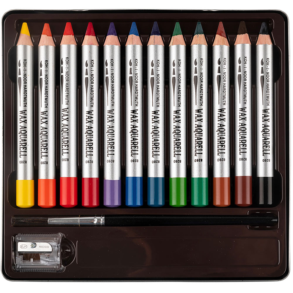KOH-I-NOOR Aquarellpapier Block A4 – 10 Blätter, 250 G/m², Für Aquarell, Acryl & Radierungen