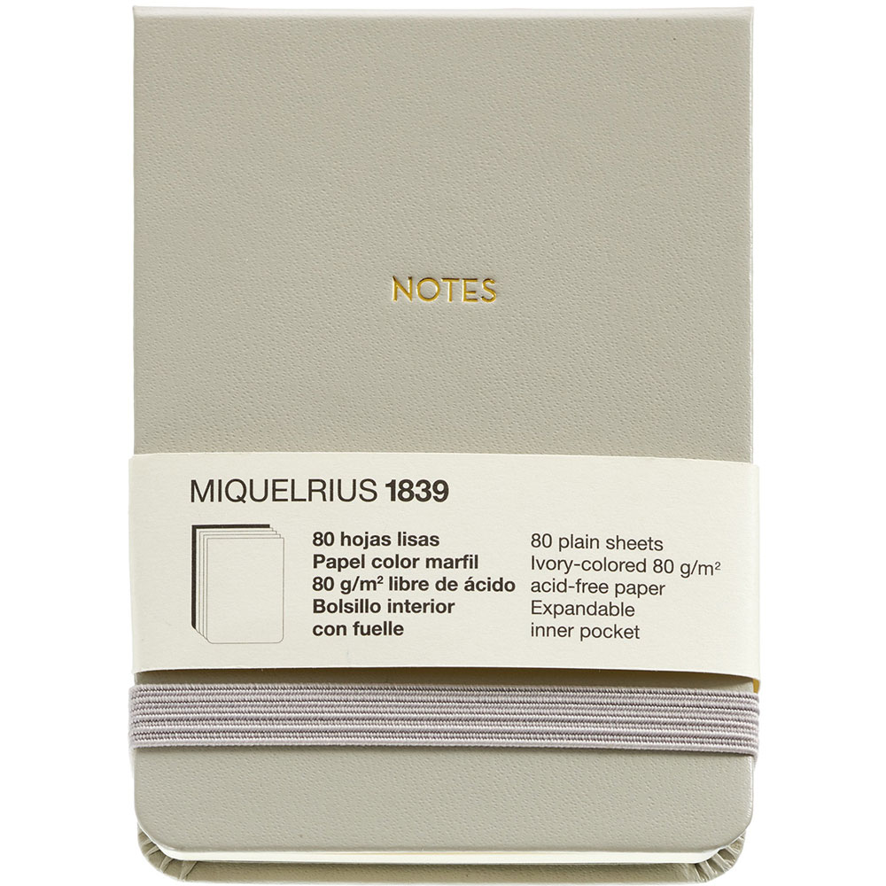 Libreta Miquel Rius Mr Tiny Notes X Cm Gris