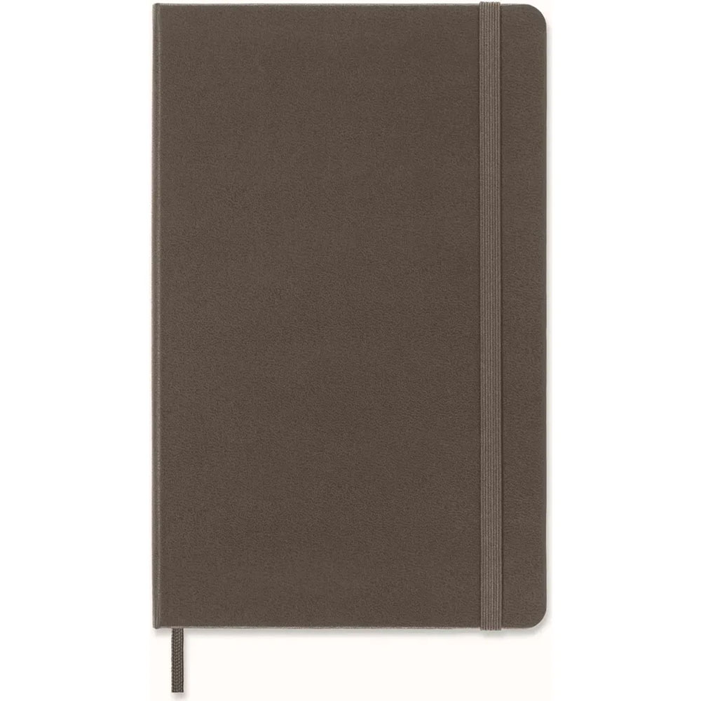 Libreta Moleskine 13x21 Blanca Classic Marrón