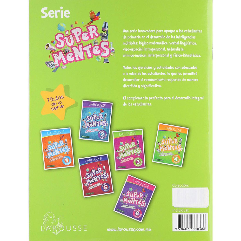 Libro Infantil Super Mentes Primaria 6 3330