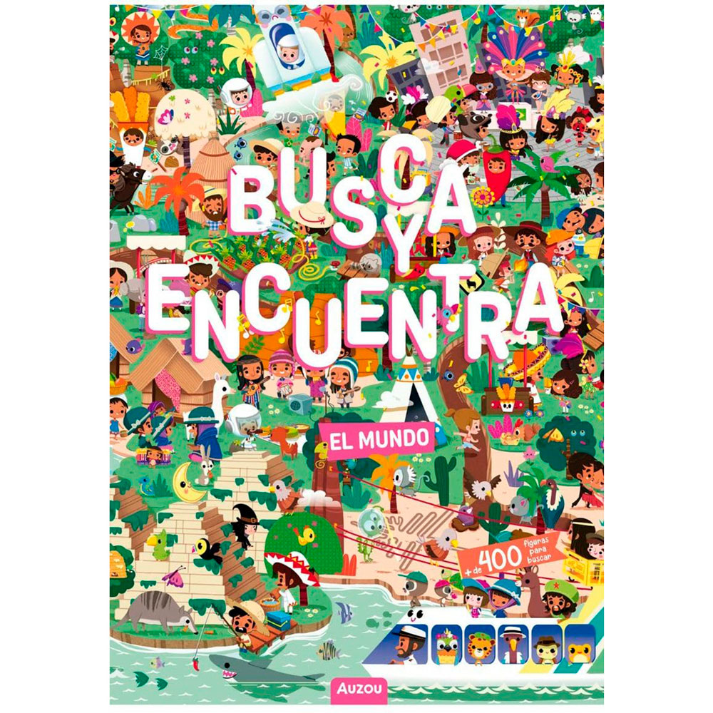 Libro Infantil VR Busca y Encuentra El Mundo