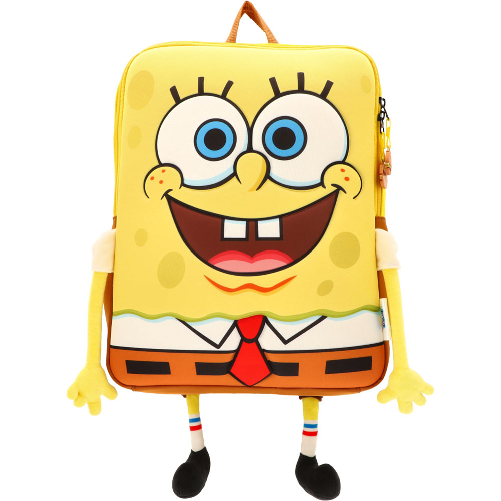 Mochila Bob Esponja Amarillo Yadatex Escolar | Papelería Lumen