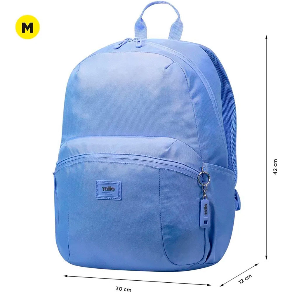 Mochila Juvenil Totto Trik Z8T Azul