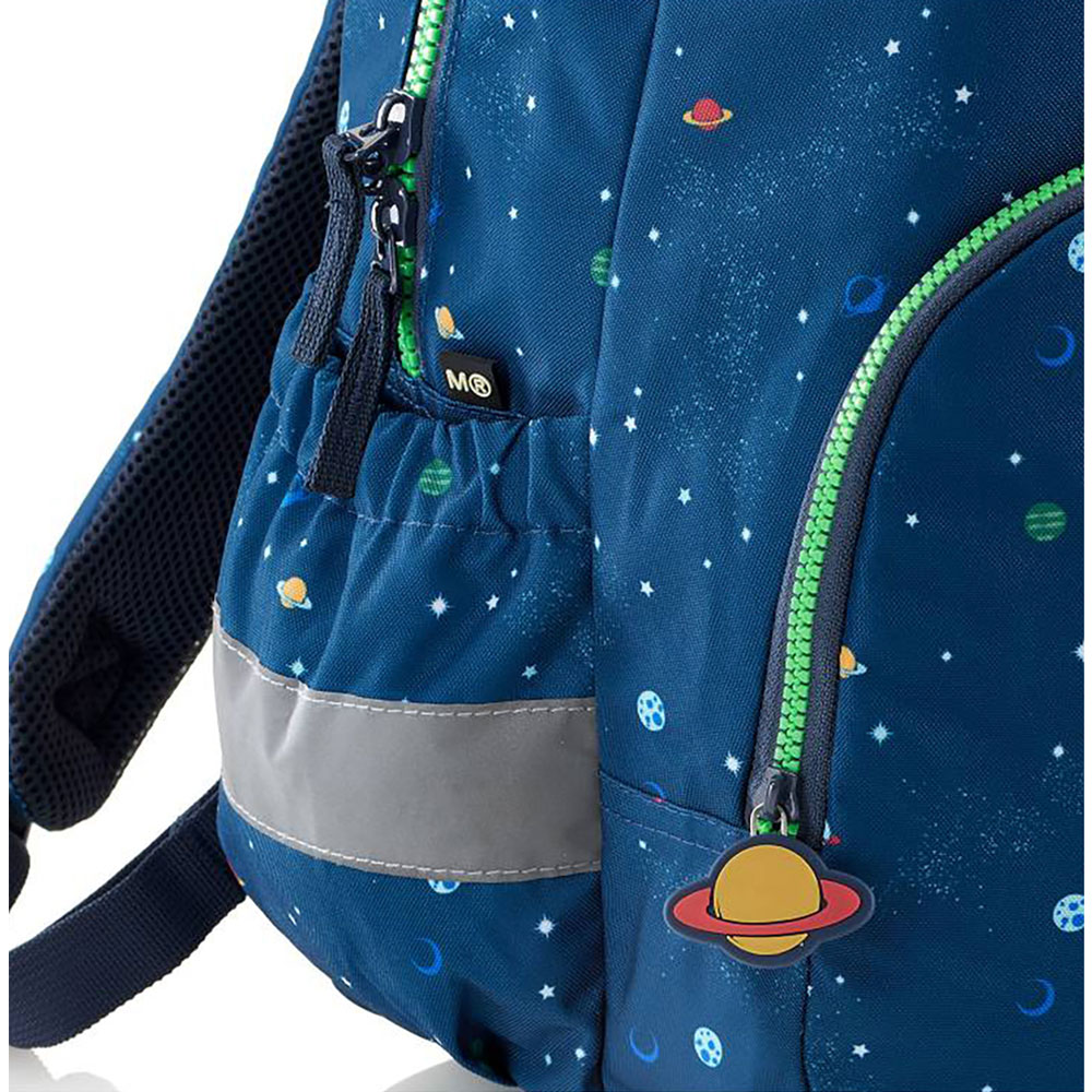 Miquelrius Zaino quadrato RECICL. Space Bunny, Scuola Unisex Bambini, Blu, 350 x 220 x 80 mm, blu, 350 x 220 x 80 mm