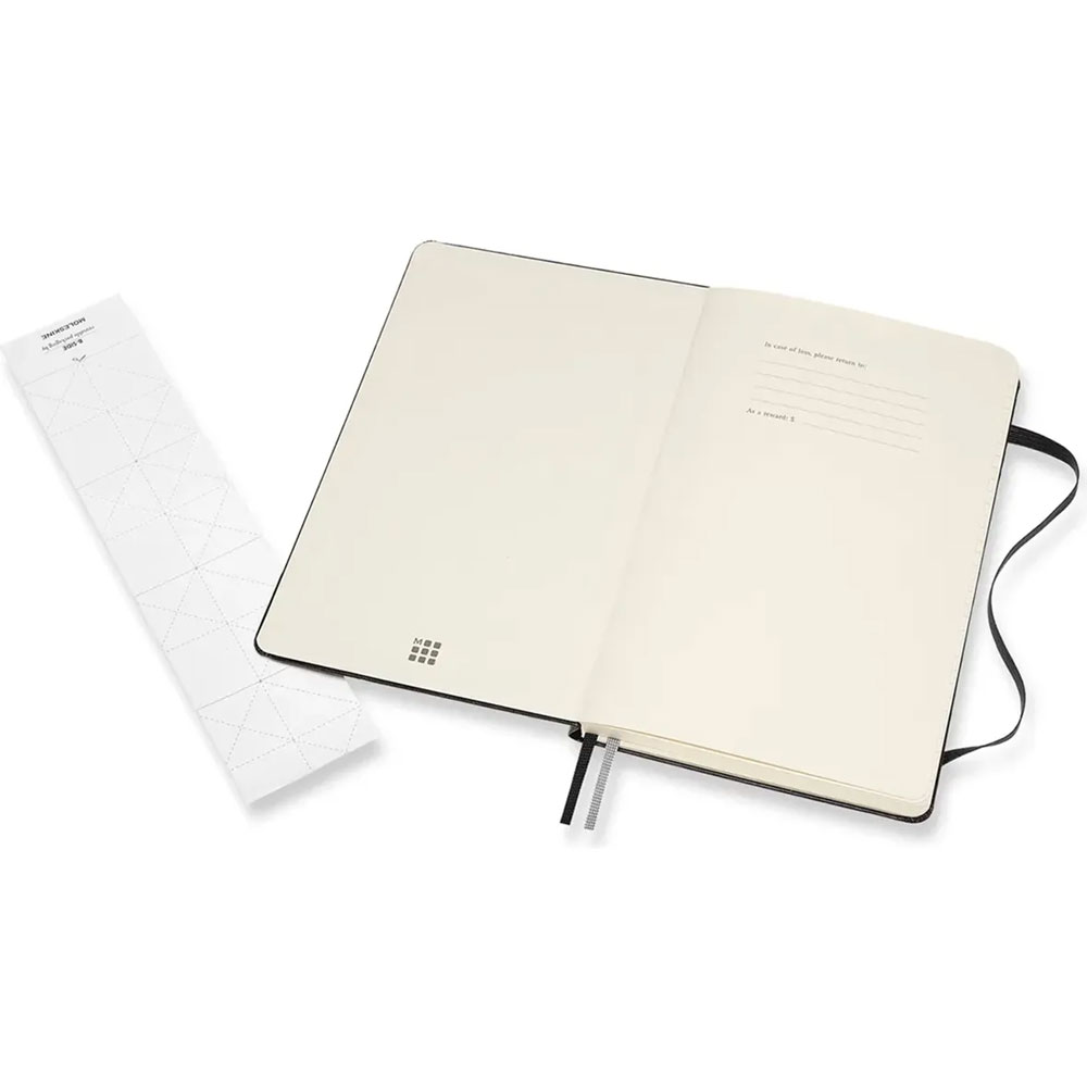 MOLESKINE LIBRETA 13X21CM HOJA DE PUNTOS LOGBOOK ART, PASTA DURA, COLOR