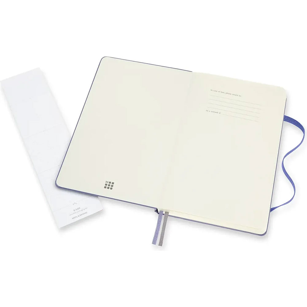 MOLESKINE LIBRETA 13X21CM HOJA DE PUNTOS LOGBOOK ART, PASTA DURA, COLOR