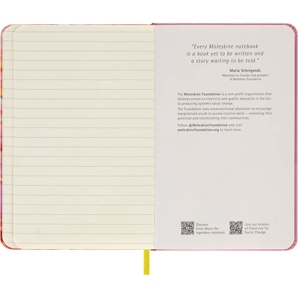 MOLESKINE LIBRETA 9X14CM SAKURA YEAR RABITT HOJA RAYADA, PASTA DURA.