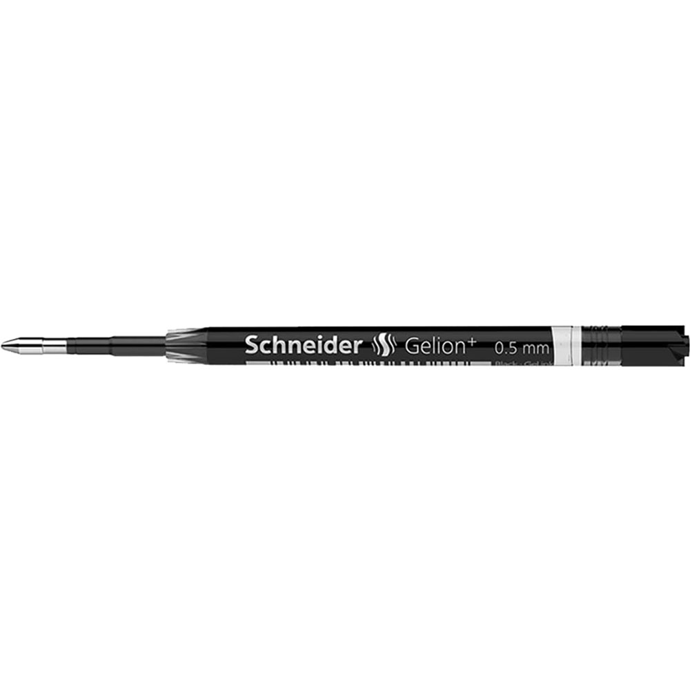 Schneider 101004 - Penna gel Gelion 1, mina sostituibile con punta in acciaio inox, 0,4 mm, colore: Verde