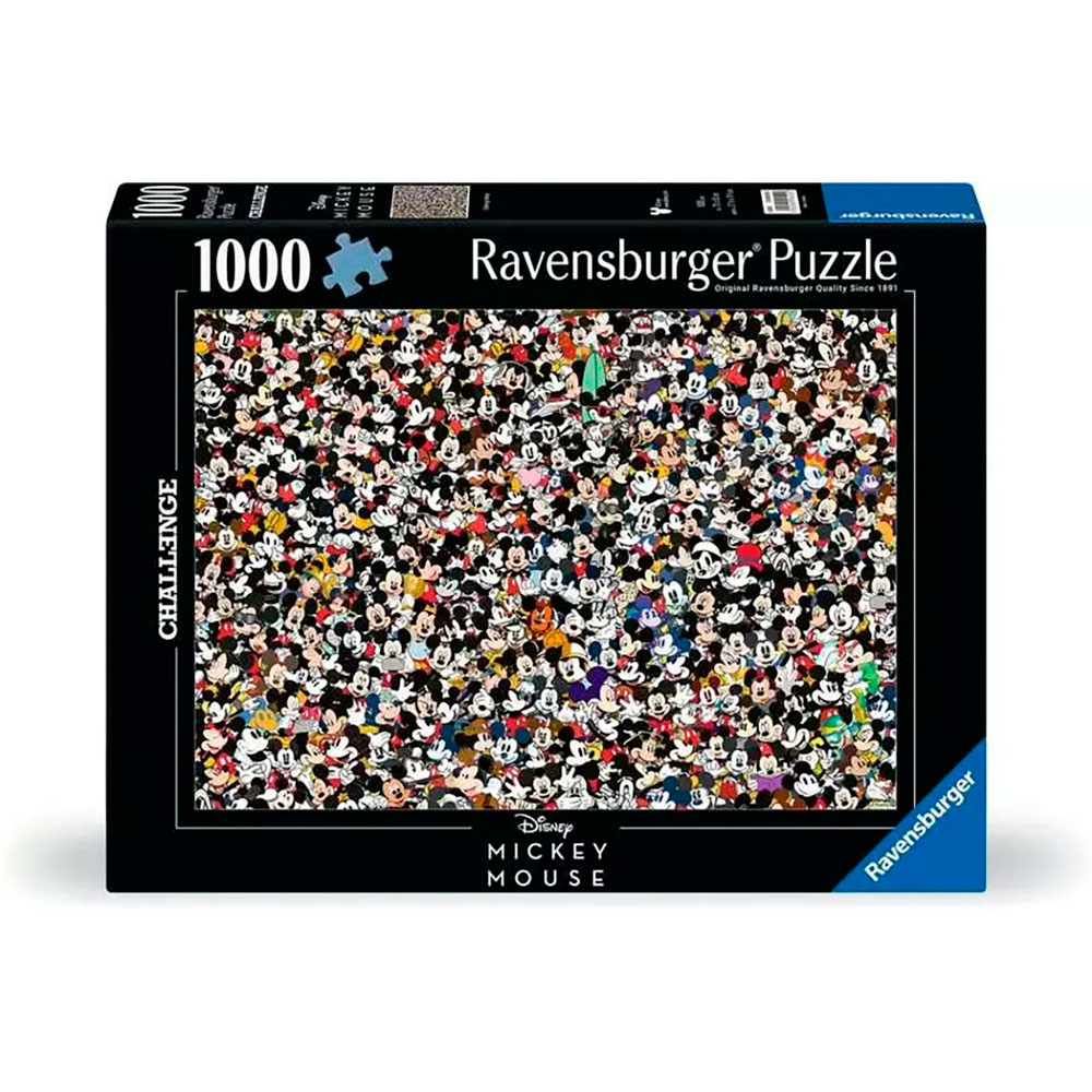 Rompecabezas Ravensburger Challenge Mickey Con 1000 Piezas