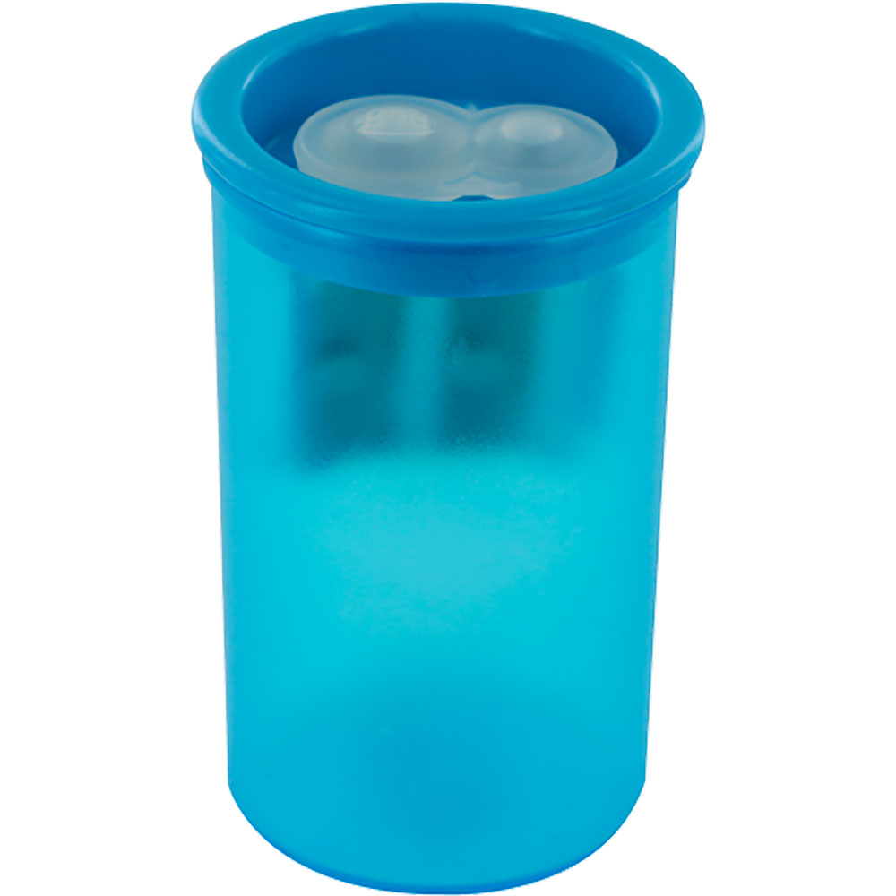 Kum Az105.01.19 B 100 70 B - Sacapuntas Con Placa Base (1 Pieza De Diámetro 0.669 In), Color Azul