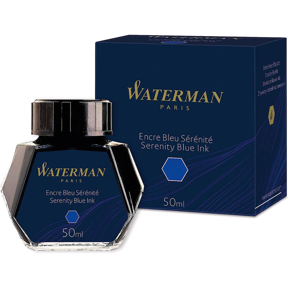 Tinta Para Pluma Waterman 50Ml Azul Florida | Papeleria Lumen