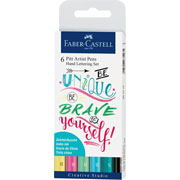 Faber-Castell Pitt Artista Pluma Cepillo Pluma de tinta de la India Studio Caja de 60-167150
