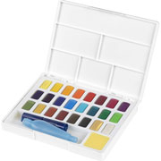 Foto de Acuarela en pastilla Faber-Castell Goldfaber con 24 pastillas 