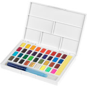 Foto de Acuarela en pastilla Faber-Castell Goldfaber con 36 pastillas 