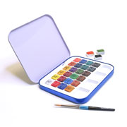 Foto de Acuarelas Daler Aquafine con 24 pastillas  