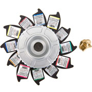 Foto de ACUARELAS SCHMINCKE HORADAM J.H. WATERCOLOUR WHEEL CON 12 PASTILLAS SIN CAJA 