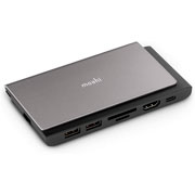 Foto de Adaptador Hub Moshi Symbus Mini Hub Gris 