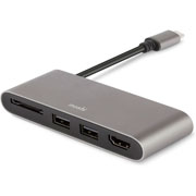 Foto de Adaptador Hub Moshi Usb-C Multimedia Gris 