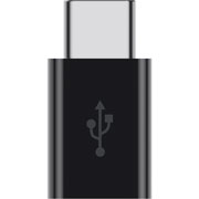 Foto de Adaptador negro Belkin micro USB a USB-C 
